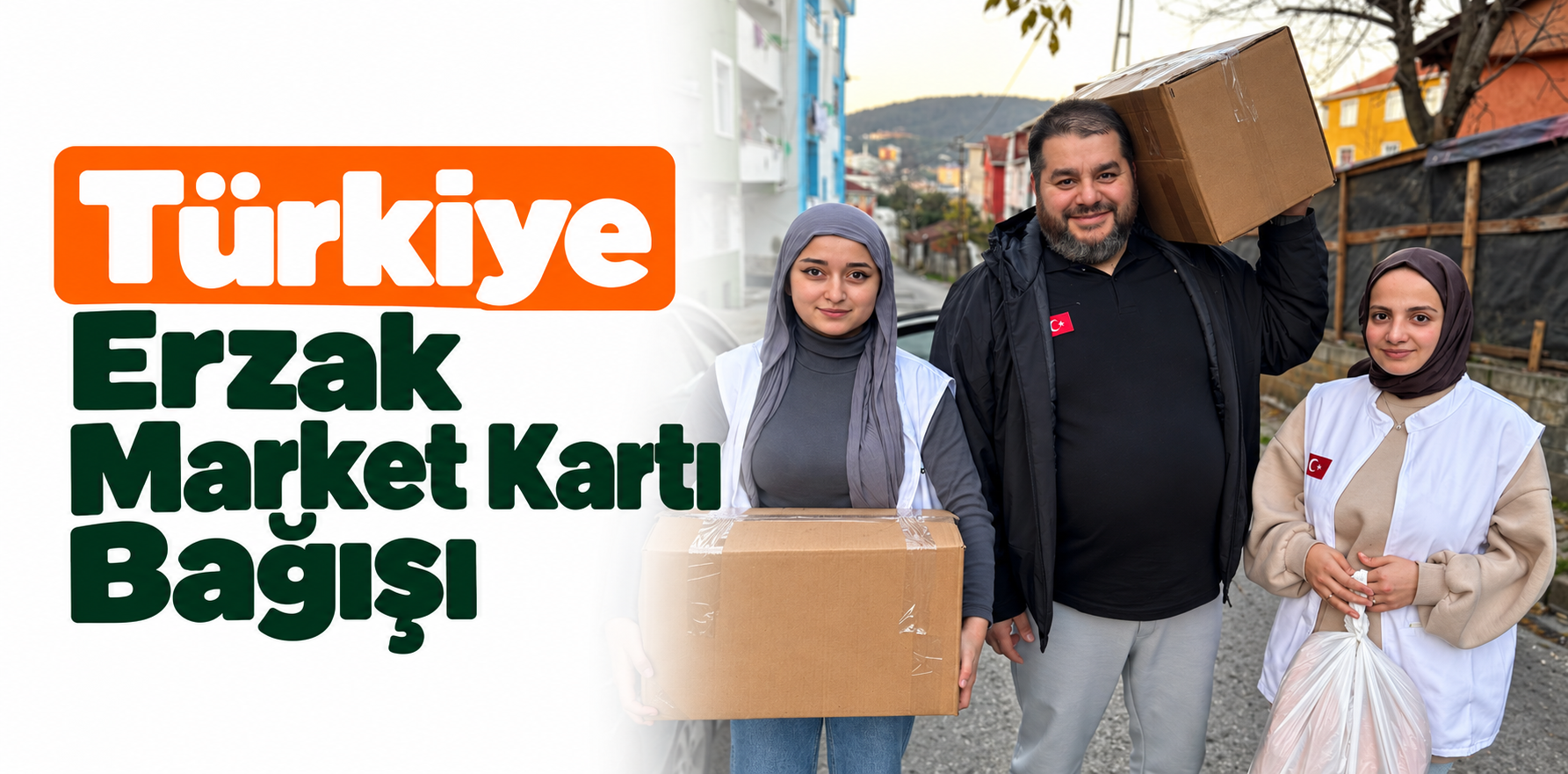 Erzak - Market Kartı Bağışı